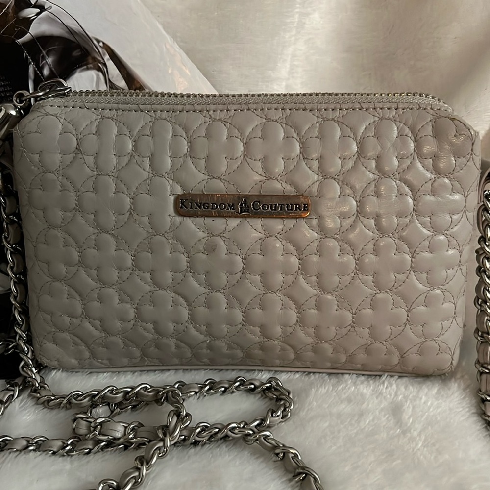 Walt Disney Kingdom Couture Quilted Leather Crossbody 🔥